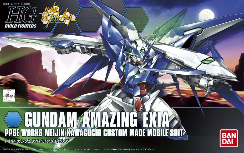 GUNDAM Build Fighters - Model Kit - HG 1/144 - Gundam Amazing Exia